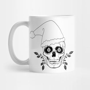 Merry Scary Christmas black Mug